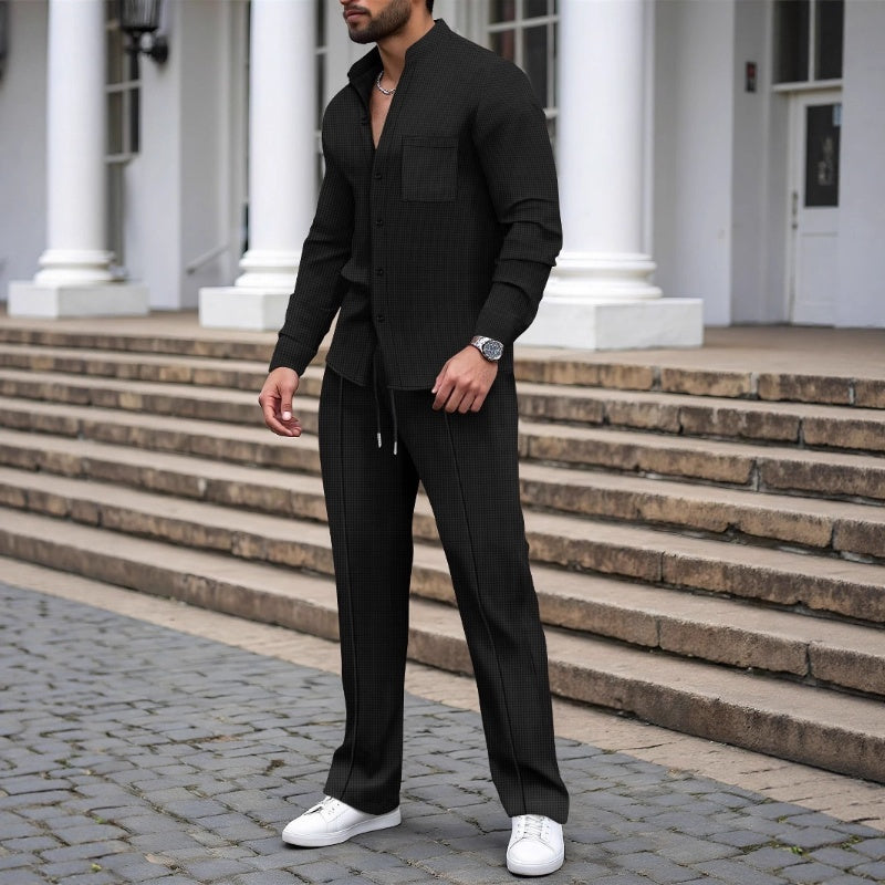 Outfit Herren mit lässigem Schnitt und praktischen Details | A&B - 6 - Annoboutique