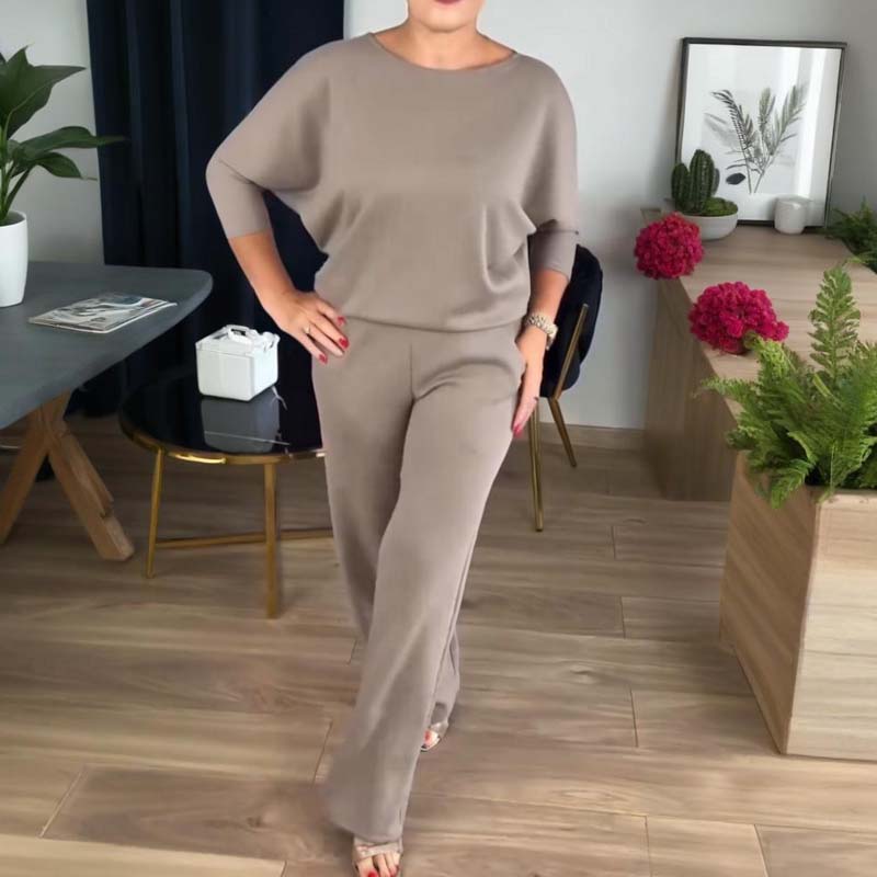 Outfit Damen mit lässiger Passform und langem Cardigan | A&B - 5 - Annoboutique