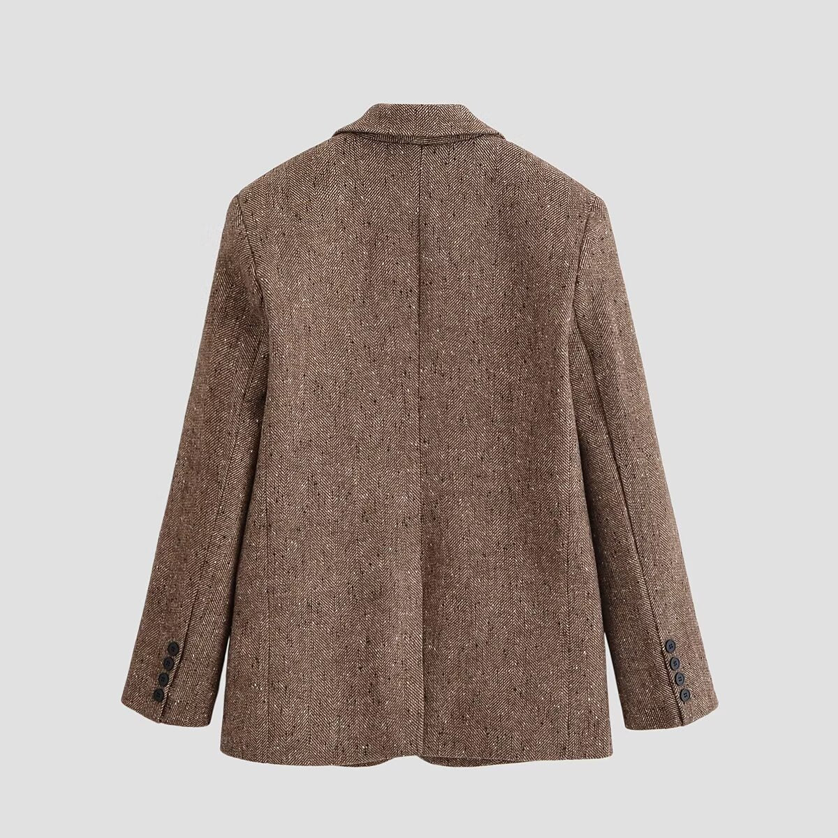Blazer Damen mit klassischem Revers und praktischen Taschen | A&B - 2 - Annoboutique