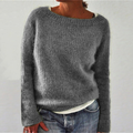 Pullover Damen - Lässige Passform mit weitem Ausschnitt | A&B - 1 - Annoboutique
