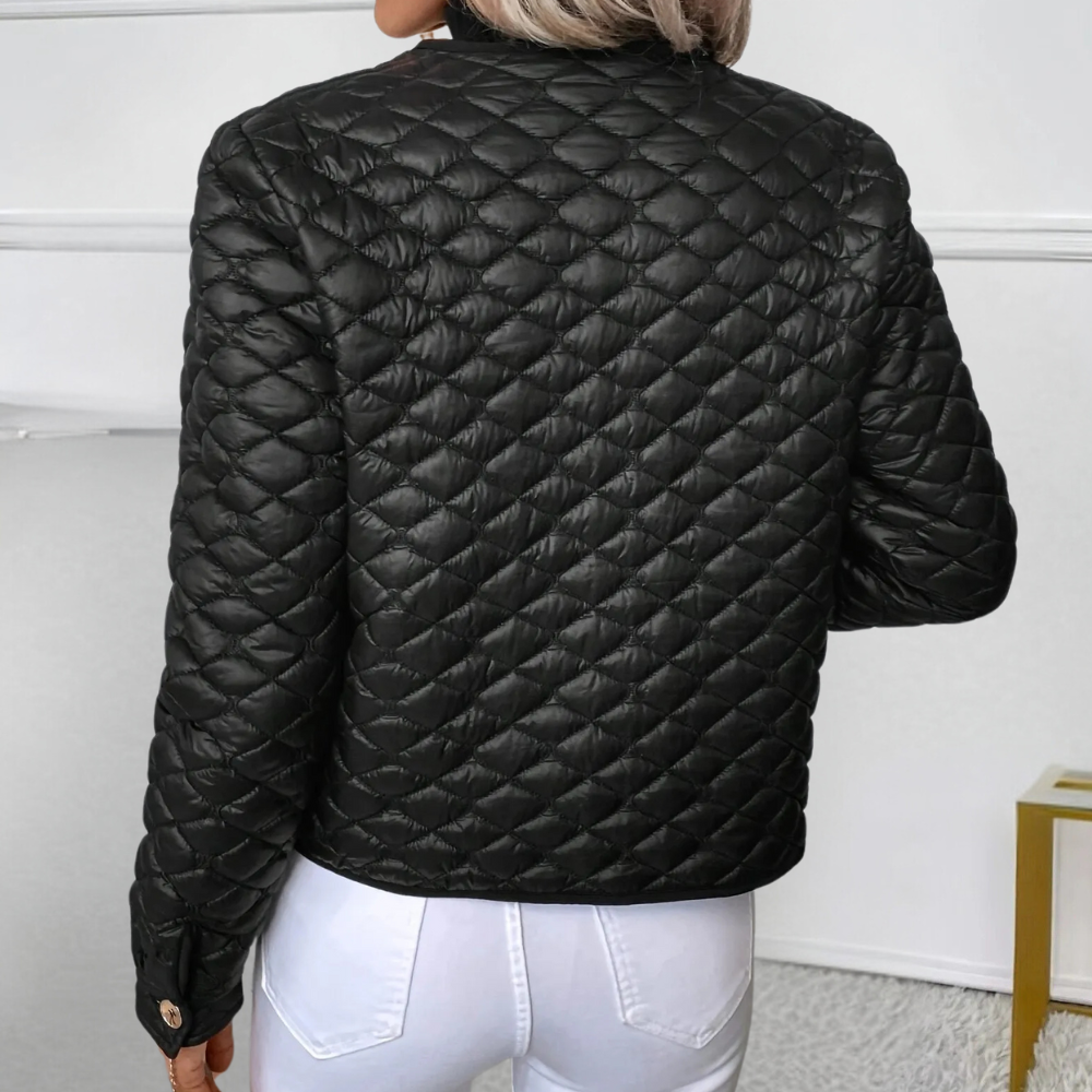 Damenjacke mit elegantem Schnitt und praktischen Details | A&B - 2 - Annoboutique