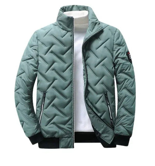 Herren Steppjacke mit modernem Schnitt und praktischen Taschen | A&B - 4 - Annoboutique