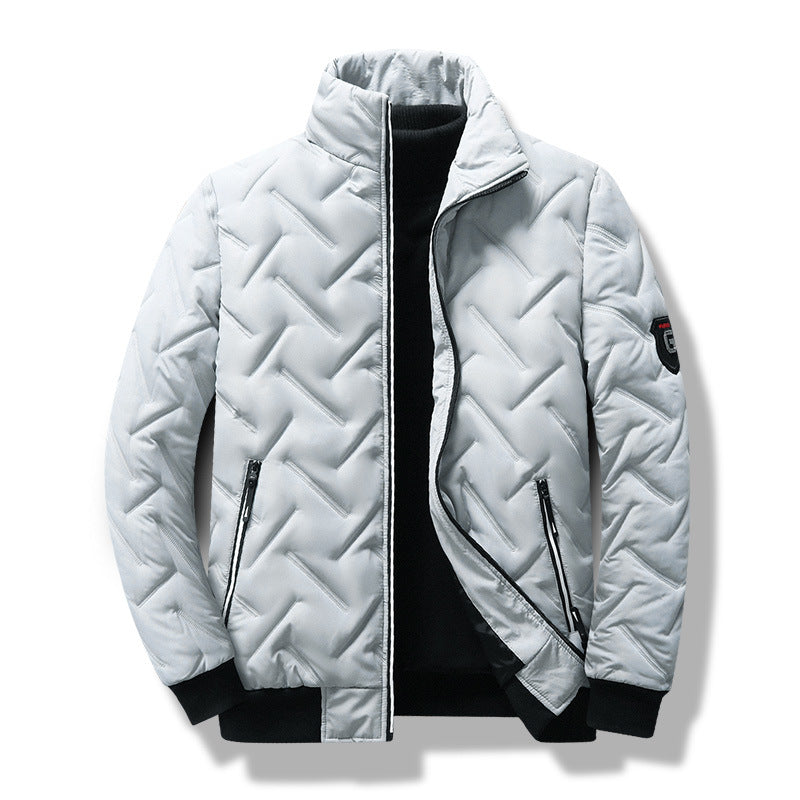 Herren Steppjacke mit modernem Schnitt und praktischen Taschen | A&B - 6 - Annoboutique
