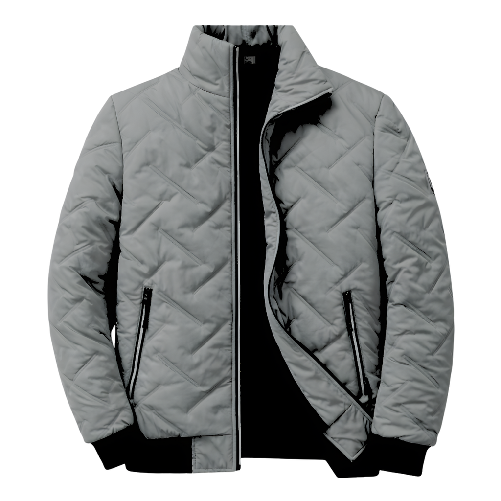 Herren Steppjacke mit modernem Schnitt und praktischen Taschen | A&B - 7 - Annoboutique