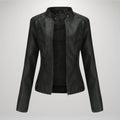 Damenjacke mit tailliertem Schnitt und modernem Stehkragen | A&B - 2 - Annoboutique
