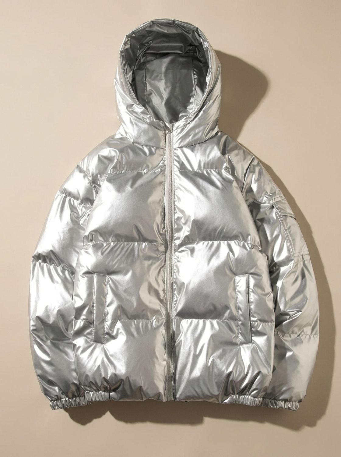 Damen Jacke mit Kapuze und lässigem Schnitt | A&B - 2 - Annoboutique