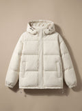 Winterjacke Damen mit Kapuze und lockerer Passform | A&B - 2 - Annoboutique