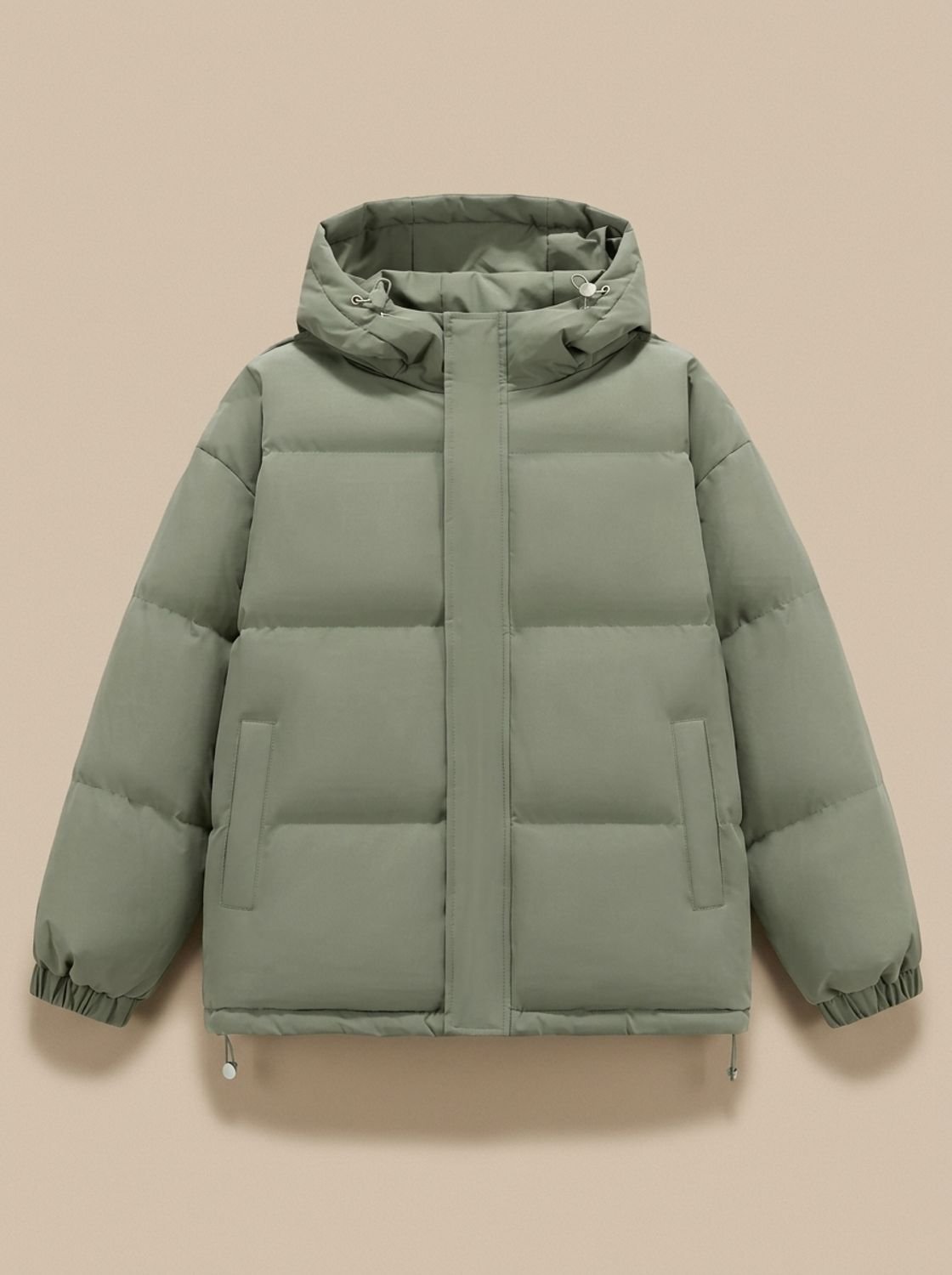 Winterjacke Damen mit Kapuze und lockerer Passform | A&B - 6 - Annoboutique