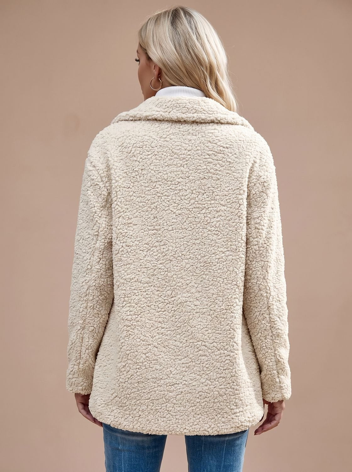 Damenjacke mit doppelter Knopfvariante und Reverskragen - elegant und bequem - 6 - Annoboutique