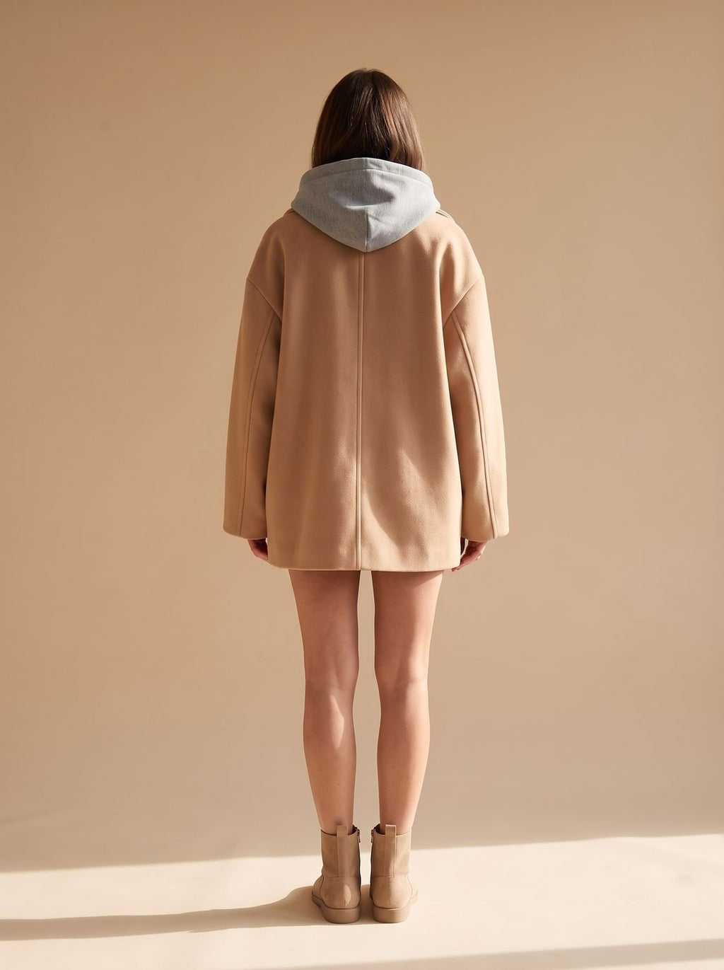 Damen Jacke mit Oversized-Passform und stilvollem Revers - 8 - Annoboutique