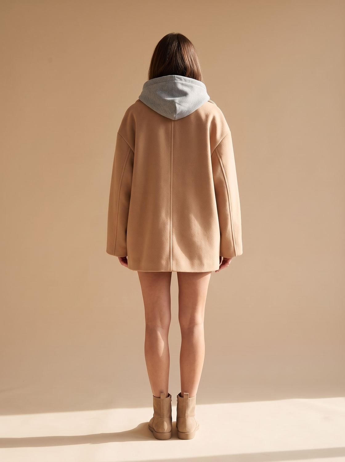 Damen Jacke mit Oversized-Passform und stilvollem Revers - 8 - Annoboutique