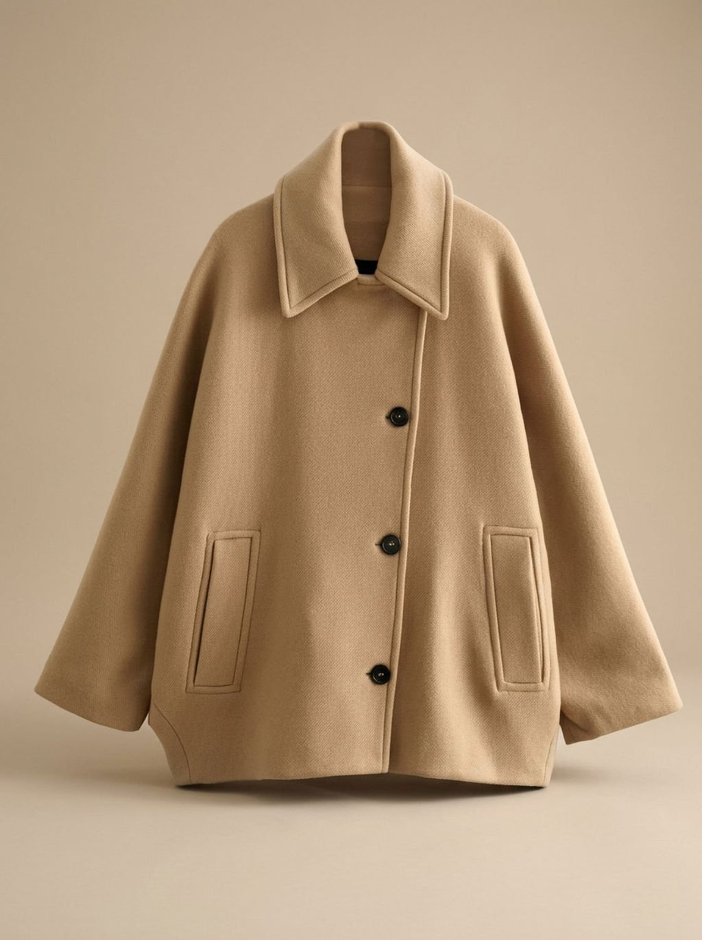Damen Jacke mit Oversized-Passform und stilvollem Revers - 13 - Annoboutique