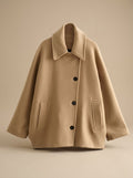 Damen Jacke mit Oversized-Passform und stilvollem Revers - 13 - Annoboutique