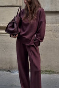 Bequemes Damen-Outfit mit lässigem Schnitt und weitem Bein - 5 - Annoboutique