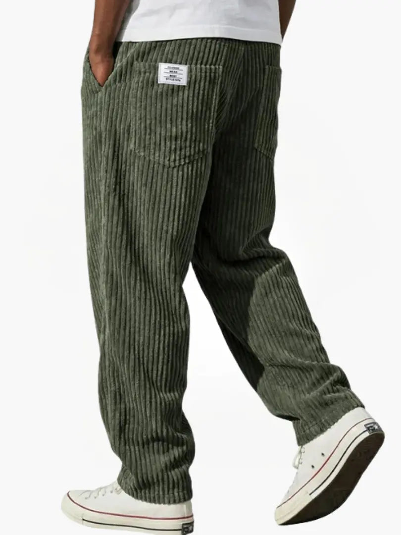 Lässige Herren Cordhosen mit bequemer Passform und praktischen Taschen - 6 - Annoboutique