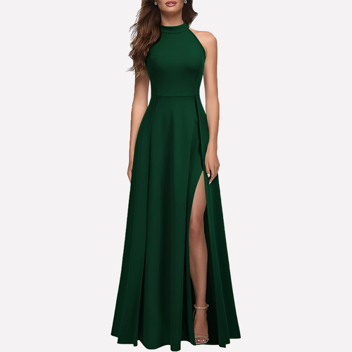 Abendkleid Damen mit hohem Schlitz und figurbetontem Schnitt - 2 - Annoboutique