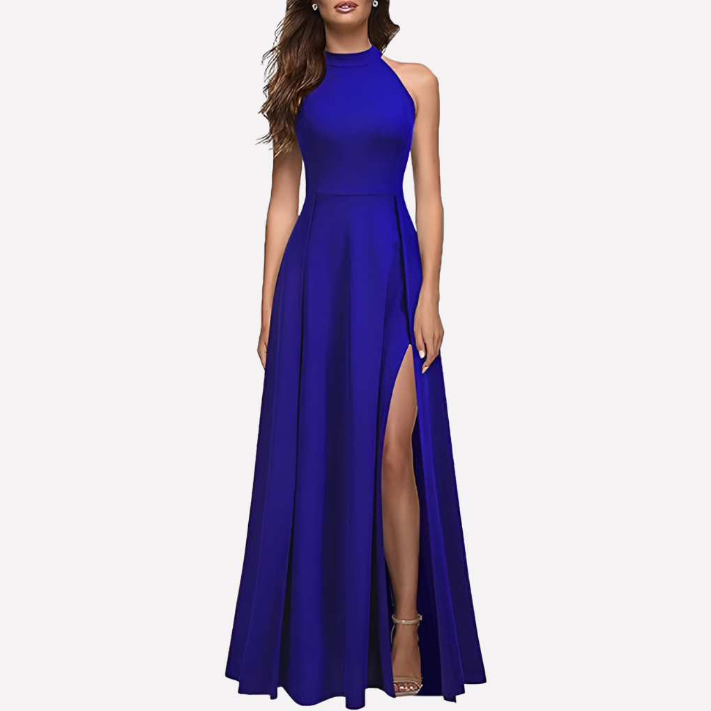 Abendkleid Damen mit hohem Schlitz und figurbetontem Schnitt - 4 - Annoboutique