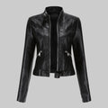 Damenjacke mit Stehkragen und tailliertem Schnitt - 1 - Annoboutique