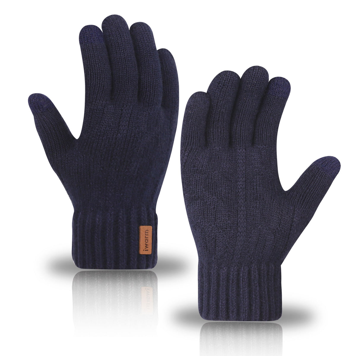 Damen Halbfingerhandschuhe mit stylishen Touchscreen-Funktionen - 1 - Annoboutique
