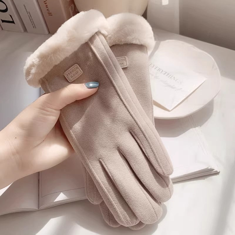 Elegante Damenhandschuhe mit weichem Futter und Touchscreen-Funktion - 3 - Annoboutique