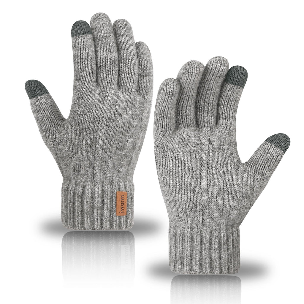 Damen Halbfingerhandschuhe mit stylishen Touchscreen-Funktionen - 2 - Annoboutique