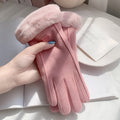 Elegante Damenhandschuhe mit weichem Futter und Touchscreen-Funktion - 4 - Annoboutique