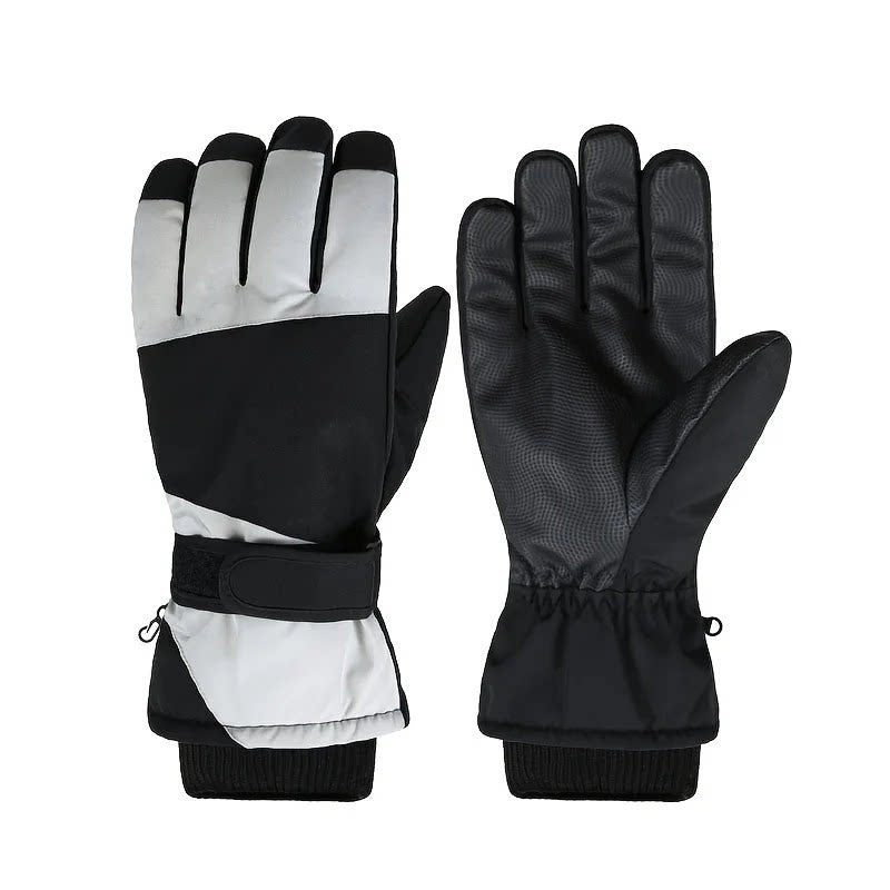 Damen Winterhandschuhe mit elastischem Bündchen und modernem Design - 5 - Annoboutique