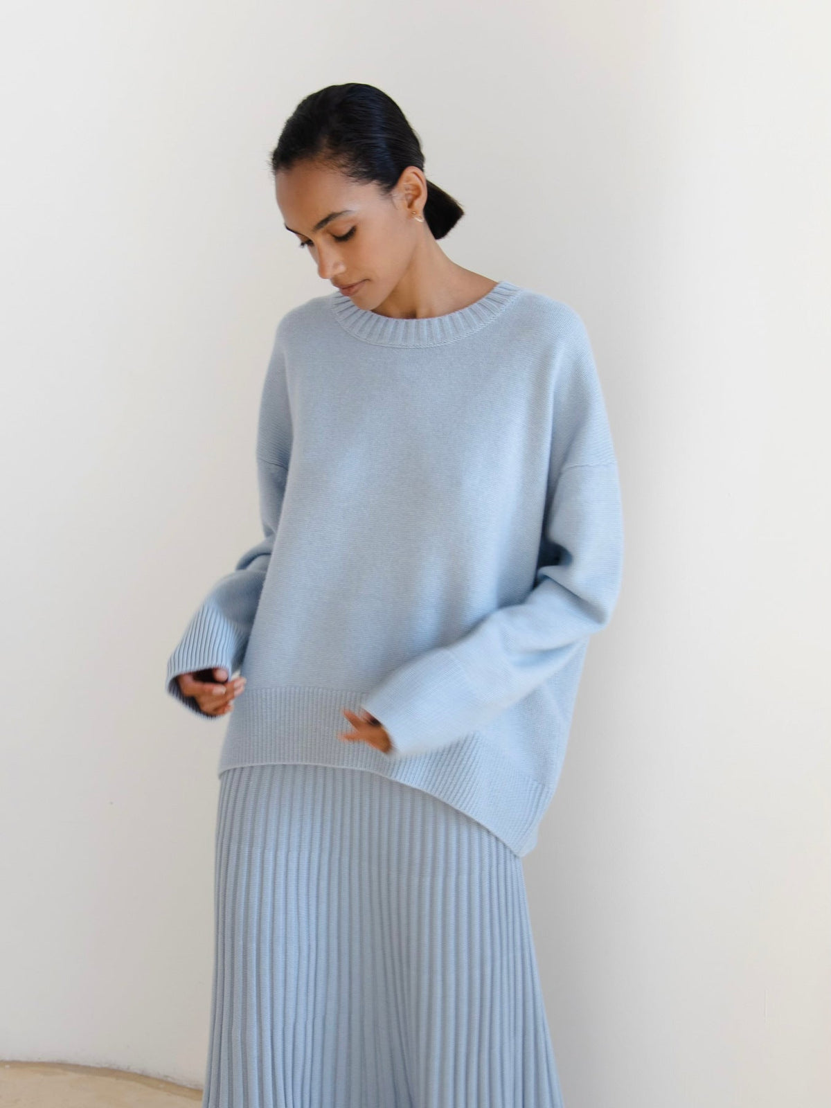 Pullover Damen mit Rundhalsausschnitt und lässiger Passform - 6 - Annoboutique