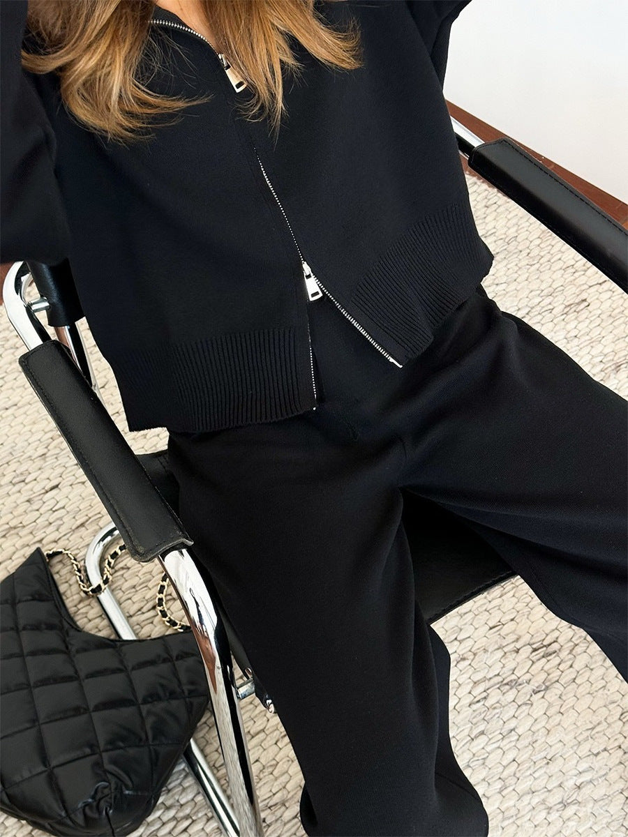 Damen Lounge Set mit Kapuze und bequemer Passform - 11 - Annoboutique