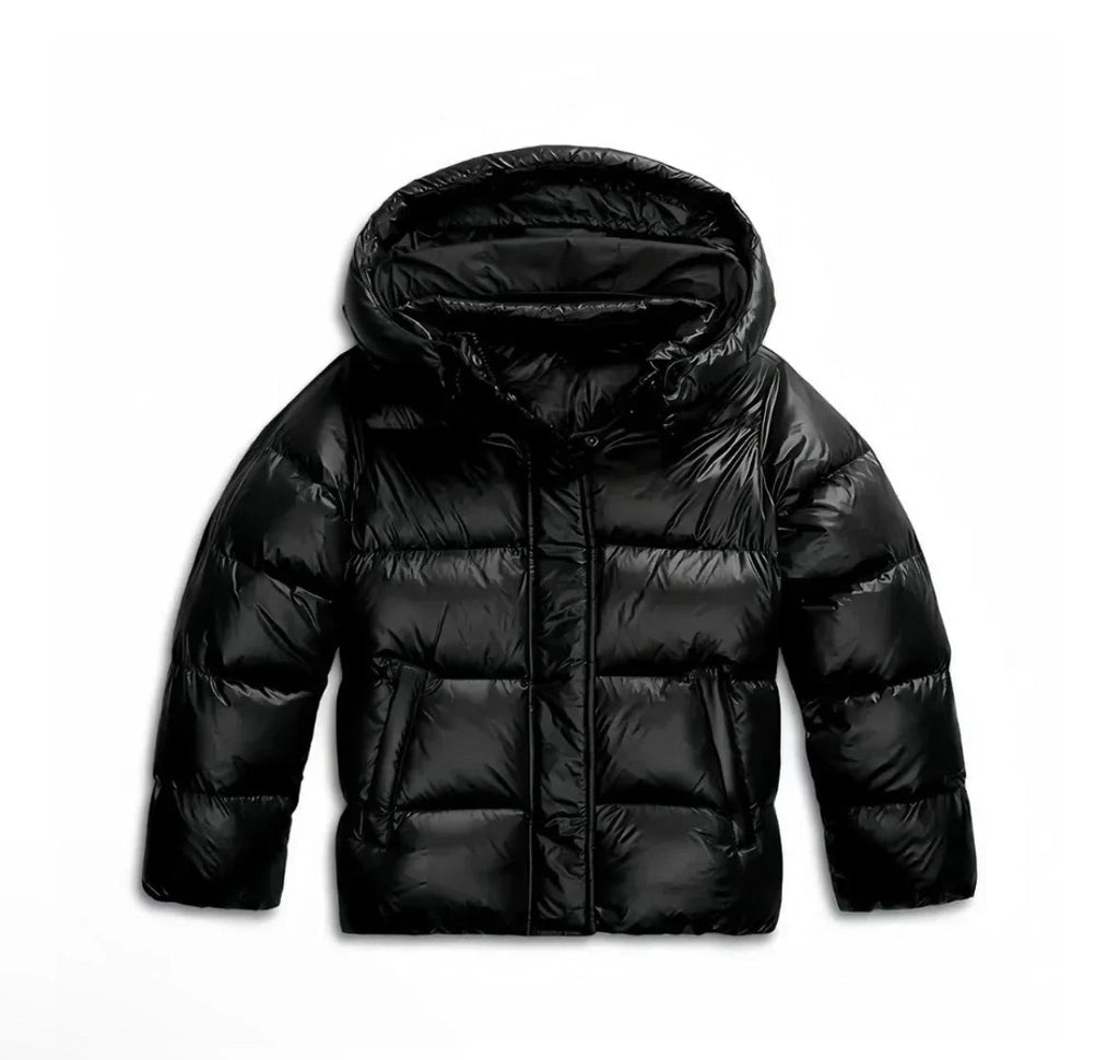Damen Jacke mit Kapuze und taillierter Passform - 8 - Annoboutique