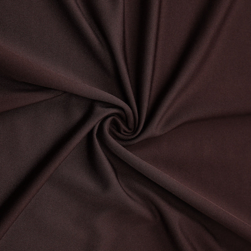 Elegantes Abendkleid Damen tailliert mit asymmetrischem Schnitt und Wickeloptik - 9 - Annoboutique