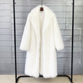 Damen Mantel mit elegantem Kragen und lockerer Passform - 7 - Annoboutique