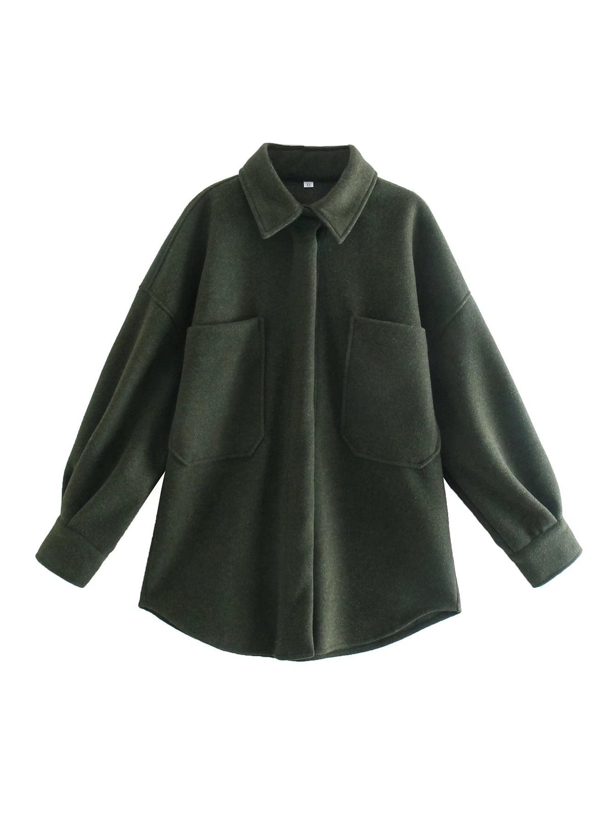 Damenjacke mit Oversized-Schnitt und Taschen - 3 - Annoboutique