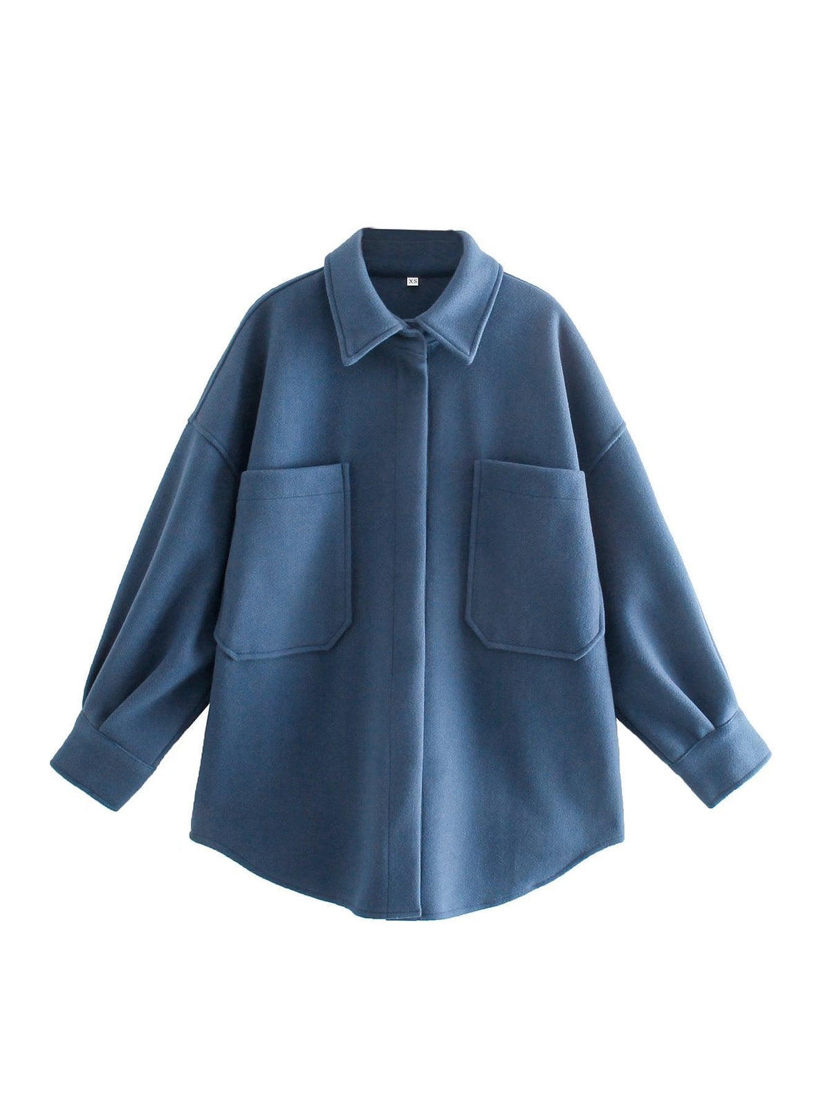 Damenjacke mit Oversized-Schnitt und Taschen - 8 - Annoboutique