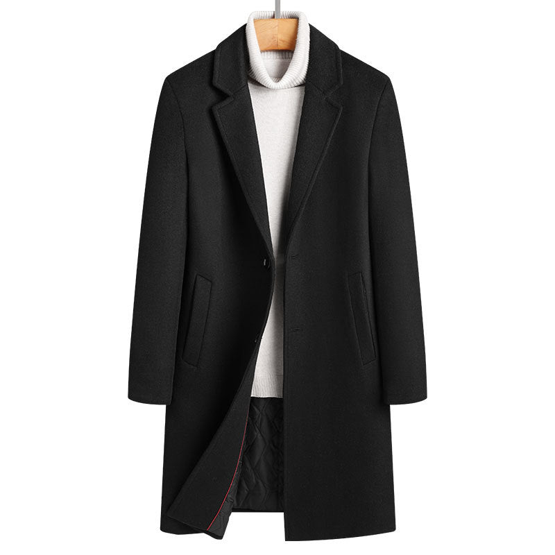 Klassischer Mantel Damen mit tailliertem Schnitt und elegantem Revers - 4 - Annoboutique