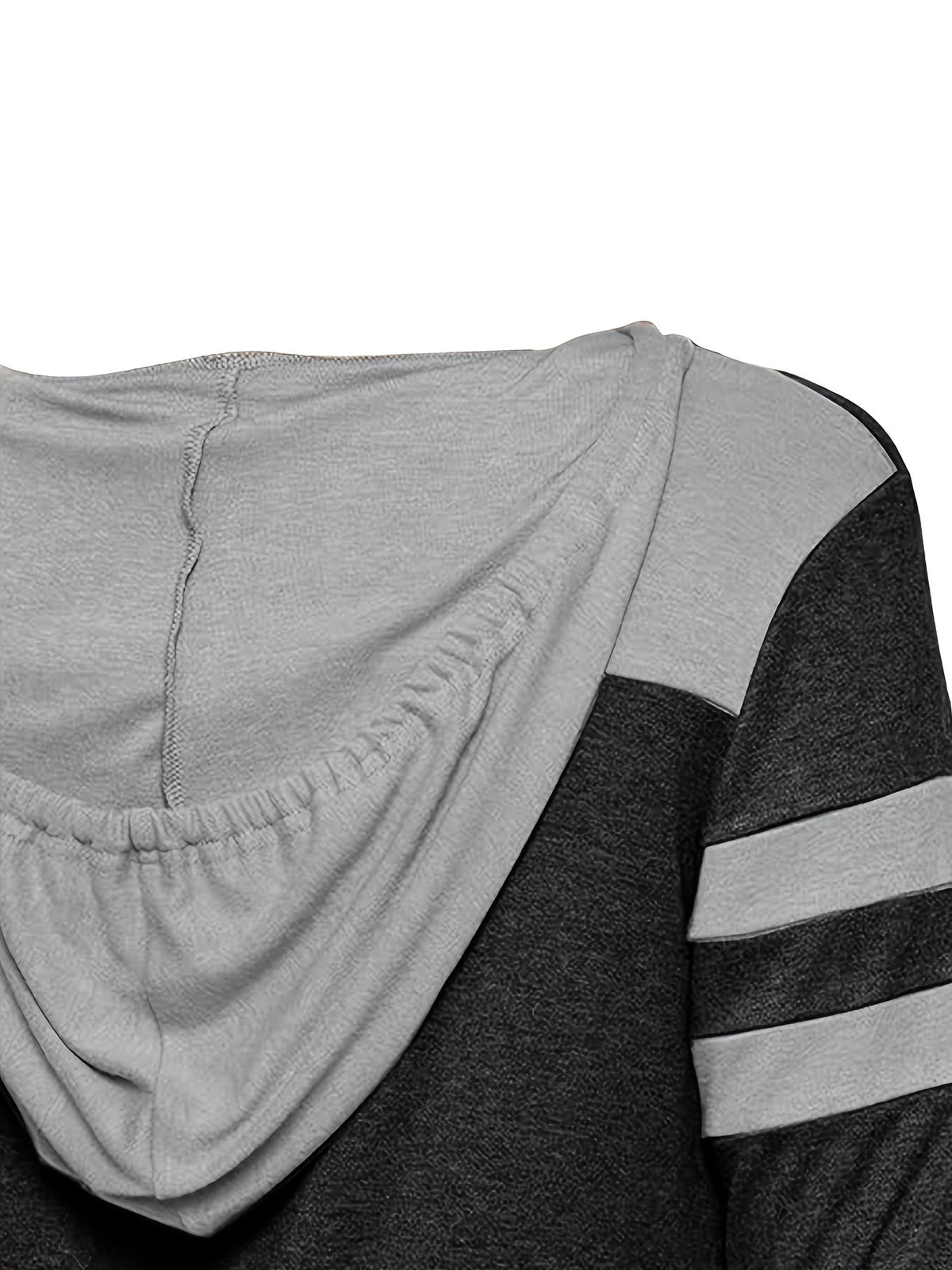 Hoodie Damen mit sportlichen Streifen und bequemer Passform - 4 - Annoboutique