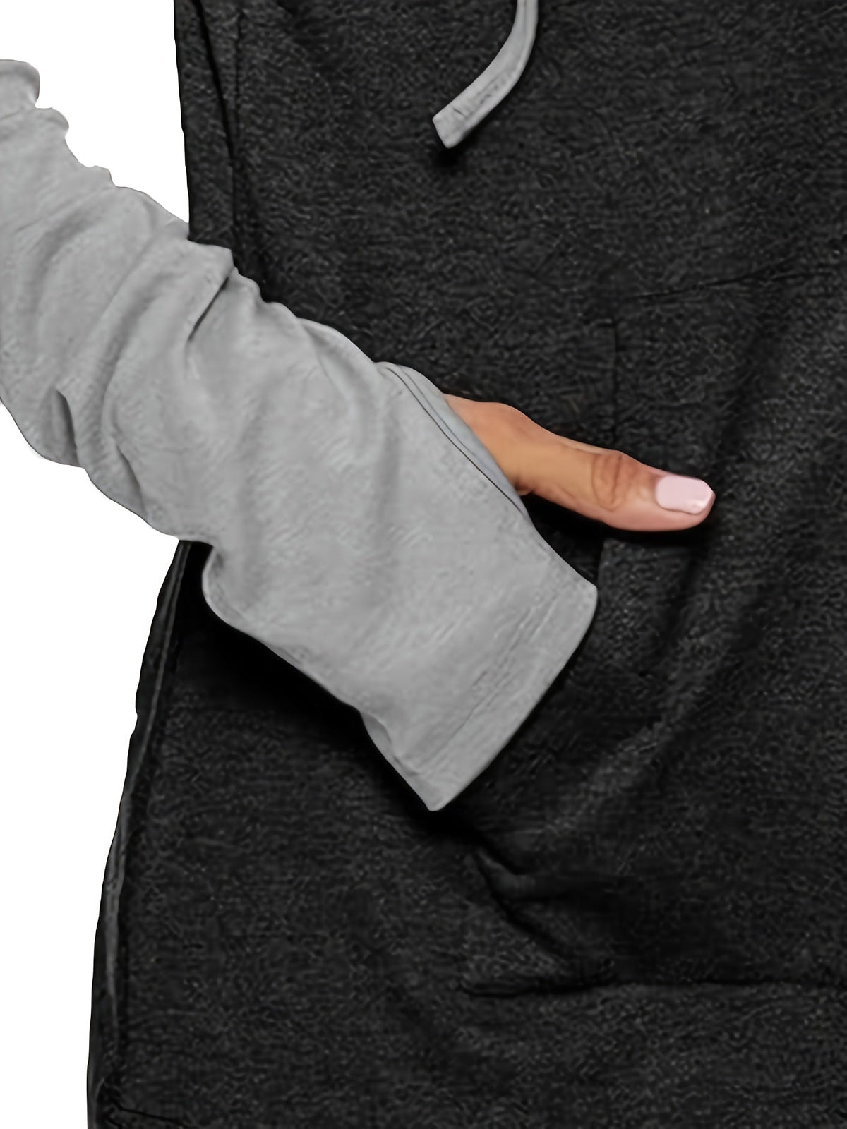 Hoodie Damen mit sportlichen Streifen und bequemer Passform - 5 - Annoboutique