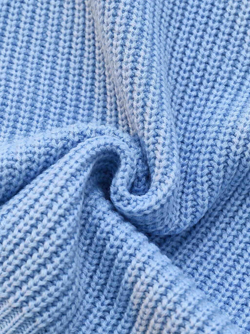 Damen Pullover mit Stehkragen und Knopfdetails - 6 - Annoboutique