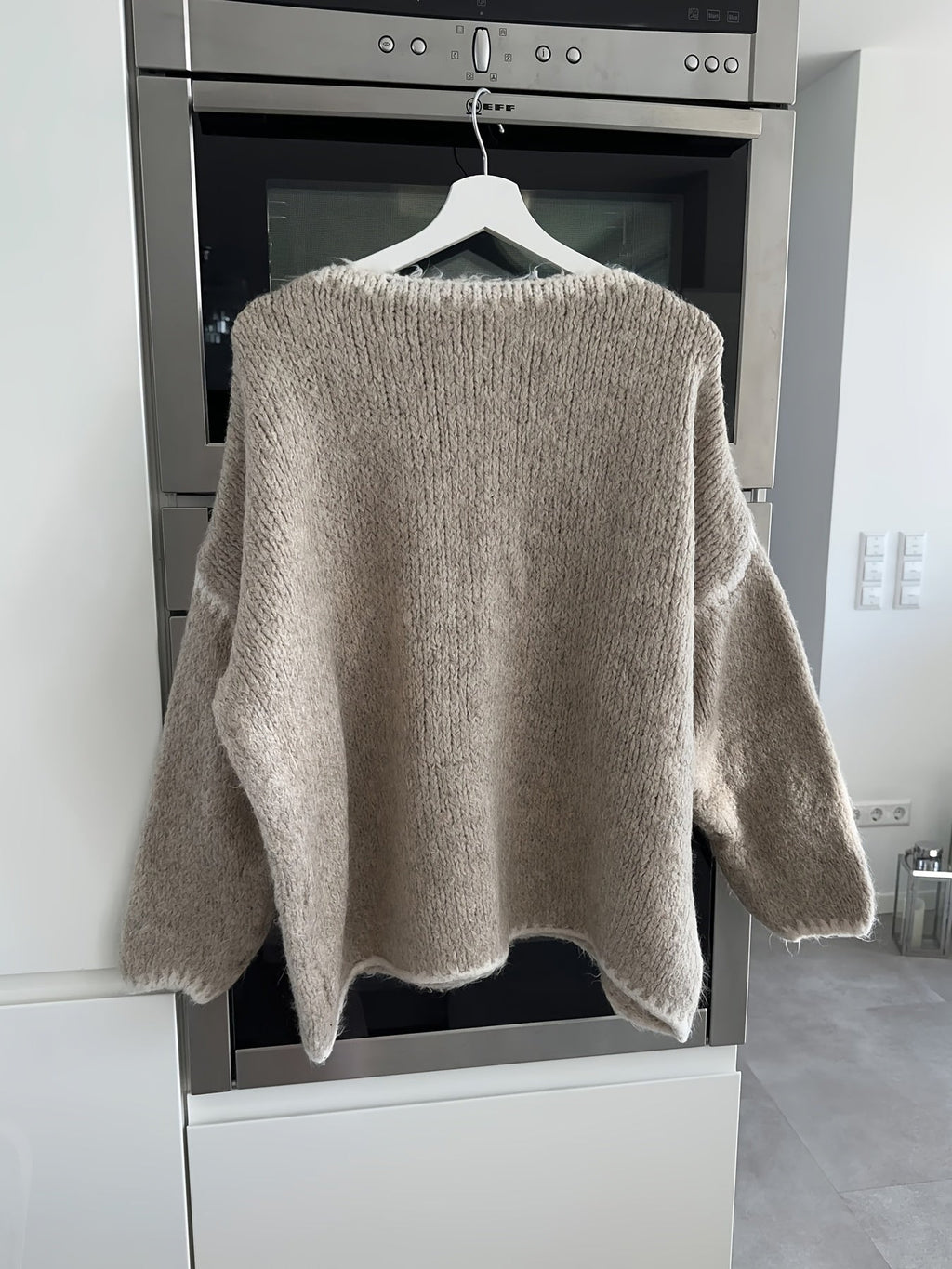 Damen Pullover mit weitem U-Boot-Ausschnitt und lässiger Passform - 3 - Annoboutique