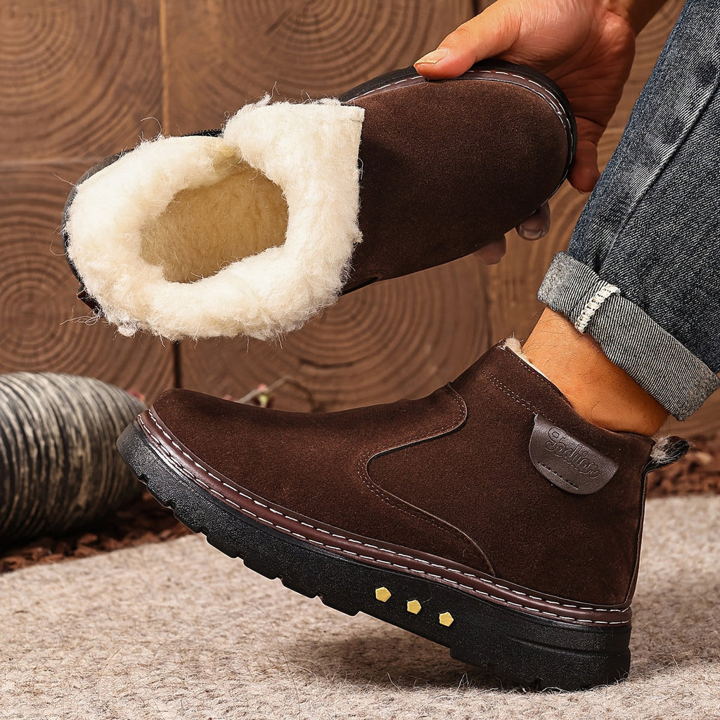 Stiefeletten Damen mit Reißverschluss und kuscheligem Innenfutter - 5 - Annoboutique