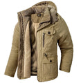 Damen Winterjacke mit Kapuze und praktischen Taschen - 1 - Annoboutique