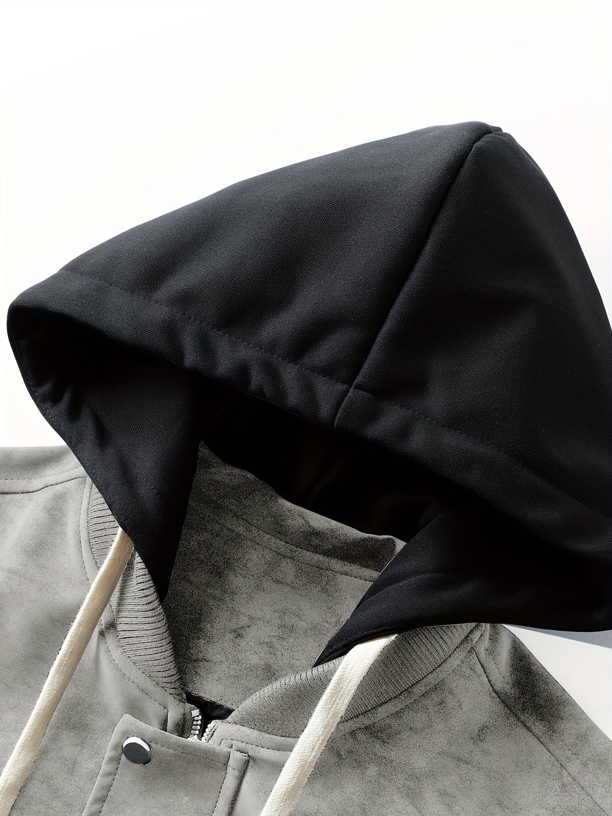 Modische Damenjacke mit Kapuze und praktischen Taschen - 10 - Annoboutique