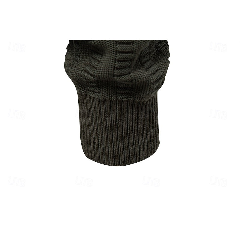 Eleganter Pullover Damen mit Stehkragen und Reißverschluss - 6 - Annoboutique