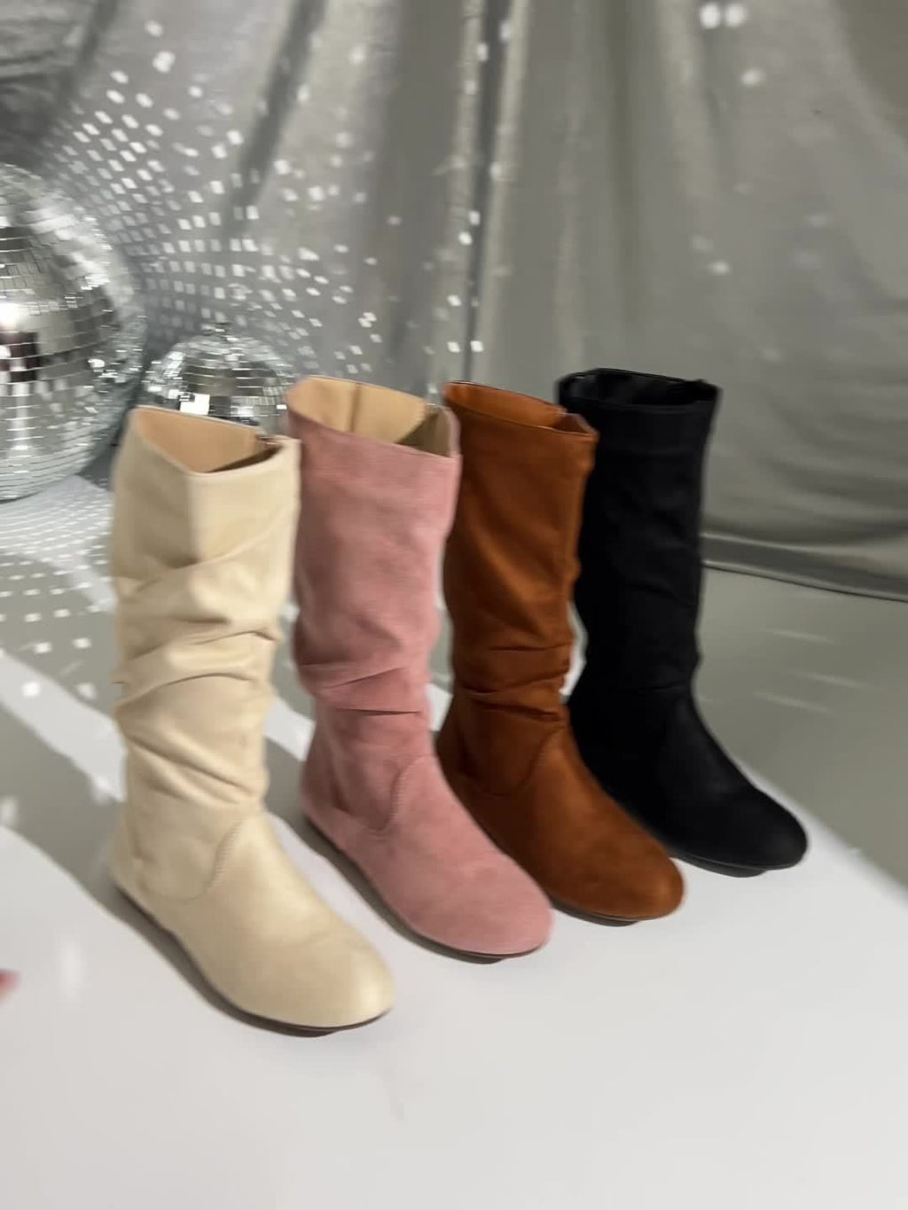Schlupfstiefel Damen mit Reißverschluss und sanfter Passform - 14 - Annoboutique