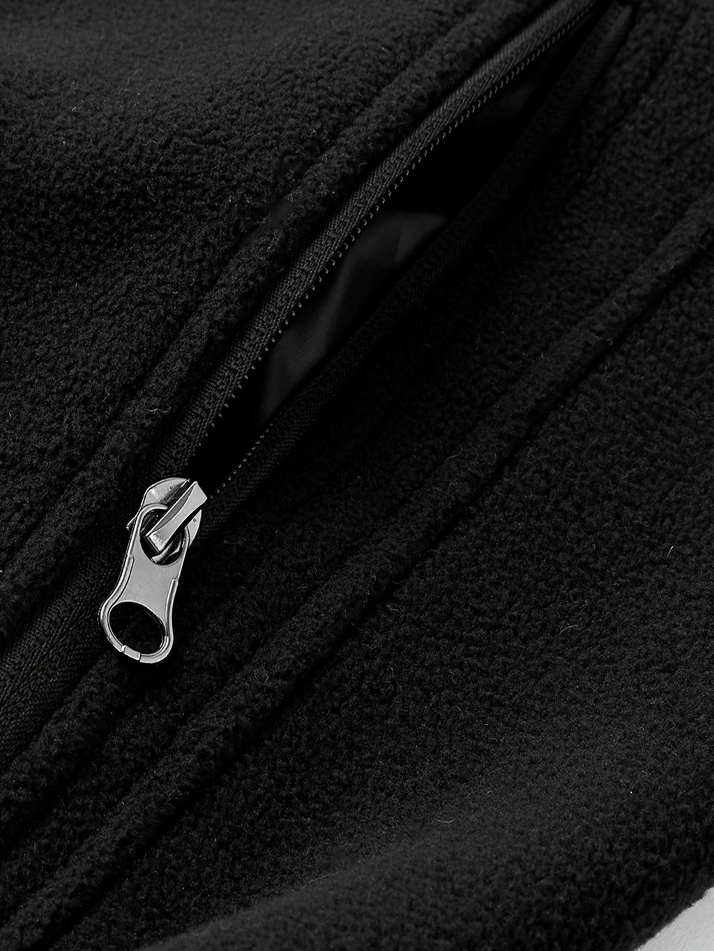 Fleecejacke Herren mit hohem Kragen und praktischen Taschen - 20 - Annoboutique