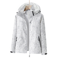 Modische Damenjacke mit Kapuze und floralem Design - 1 - Annoboutique