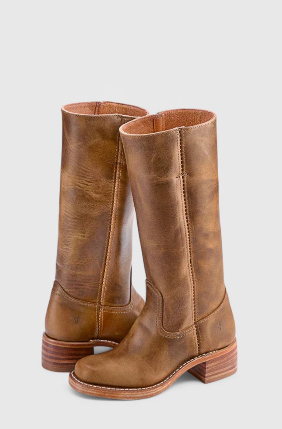 Kniehohe Stiefel Damen mit Blockabsatz und eleganter Form - 6 - Annoboutique