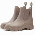 Chelsea Boots Damen mit Gummisohle und stabilem Blockabsatz - 2 - Annoboutique