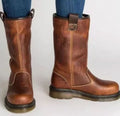 Stiefel Damen wadenhoch mit praktischem Anziehdesign - 1 - Annoboutique