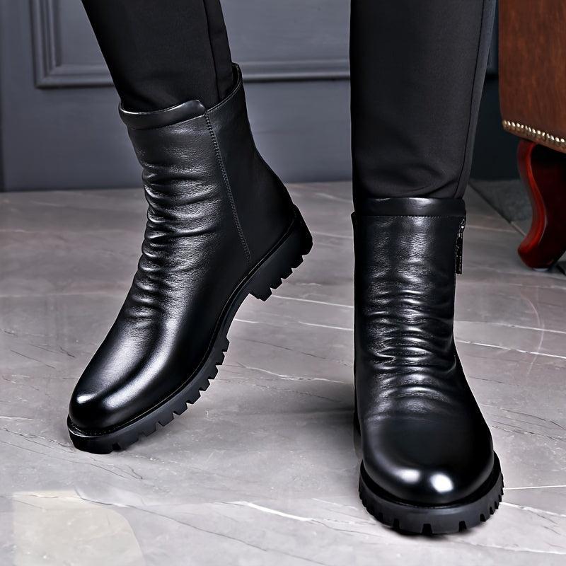 Stiefeletten Damen mit Reißverschluss und rutschfester Sohle - 2 - Annoboutique